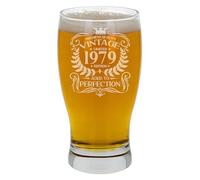 Always Looking Good 47th Birthday Gift for Men Vintage 1979 Aged to Perfection Engraved Pint Beer Glass Present for 47 Year Old Etched Cider Lager Beer Tulip Pint Glasses