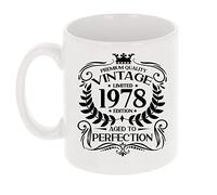 Always Looking Good 48th Birthday Gift for Men Vintage 1978 Aged to Perfection Mug Gift for Coffee Lovers Tea Cup Present for 48 Year Old 11oz Coffee Mug Funny Novelty Mug Gift for Men or Women