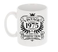 Always Looking Good 51st Birthday Gift for Men Vintage 1975 Aged to Perfection Mug Gift for Coffee Lovers Tea Cup Present for 51 Year Old 11oz Coffee Mug Funny Novelty Mug Gift for Men or Women