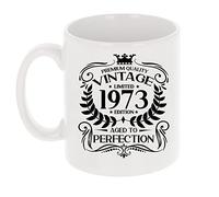 Always Looking Good 53rd Birthday Gift for Men Vintage 1973 Aged to Perfection Mug Gift for Coffee Lovers Tea Cup Present for 53 Year Old 11oz Coffee Mug Funny Novelty Mug Gift for Men or Women