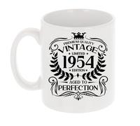 Always Looking Good 72nd Birthday Gift for Men Vintage 1954 Aged to Perfection Mug Gift for Coffee Lovers Tea Cup Present for 72 Year Old 11oz Coffee Mug Funny Novelty Mug Gift for Men or Women