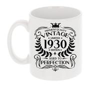 Always Looking Good 95th Birthday Gift for Men Vintage 1930 Aged to Perfection Mug Gift for Coffee Lovers Tea Cup Present for 95 Year Old 11oz Coffee Mug Funny Novelty Mug Gift for Men or Women