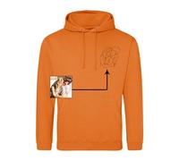 Always Looking Good Custom Embroidered Faceless Portrait Outline Hoodie - Personalised Unisex Design Custom Hoodie - Embroidered Jumper for Men and Women - Matching Couples Gifts Hooded Sweatshirt