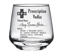 Always Looking Good Personalised Engraved Vodka Highball Glass Prescription Vodka Novelty Funny Birthday Gift (Empty Glass, Small Tallo)