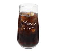 Always Looking Good Personalised Name's Whisky Engraved Novelty Hiball Tumbler Glass Customised with Any Name for Any Occasion, Laser Engraved Whiskey Gifts for Women & Men Custom Glass (Large Tallo)