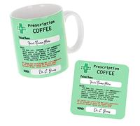 Always Looking Good Personalised Prescription Coffee Mug Custom Coffee Cup & Coaster with Name Novelty Funny Filled Gift (Empty Mug & Coaster)