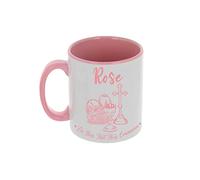 Always Looking Good Pink Personalised First Holy Communion Mug Gift Custom 1st Communion Gift Unique Religious Gift for Kids Personalised First Holy Communion Mug Gift Pink Mug with Pink Handle Gift