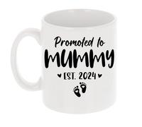 Always Looking Good Promoted to Various Est 2024 Mugs (Mummy)