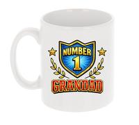 Always Looking Good Sentimental Coffee Mug Gift for Grandad - Printed Ceramic Mug Present - Meaningful Gift Keepsake - Number 1 Grandad Design - 11oz