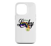 Always Lucky - Pot of Coins With A Rainbow Case for iPhone 13 Pro