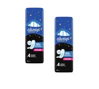 Always Maxi Profresh Night Sanitary Towels Without Wings 10 Pads 10 Pad
