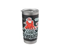 Always Naughty : Astra Zero Xmas Santa Devil Stainless Steel Insulated Tumbler