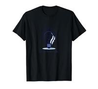 Always On Task Always Understanding Brain Lightbulb T-Shirt, Men, Black, XL