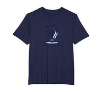 Always On Task Always Understanding Brain Lightbulb T-Shirt, Men's Big and Tall, Navy, 6X Tall