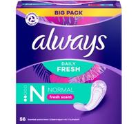 always Pantiliners Fresh & Protect Normal Fresh BigPack 56