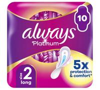 Always Platinum Long Wings 10 pcs