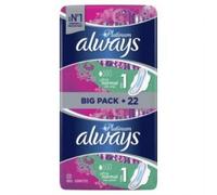 Always Platinum Night Sanitary Pads - Pack of 22