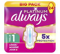 Always Platinum Sanitary Towels Size 1 Day x24