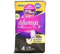 Always Platinum Secure Night With Wings 20 pcs