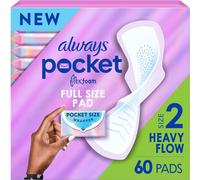 Always Pocket Feminine Pads with FlexFoam