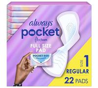 Always 22 x FlexFoam Sanitary Pads Size 1 Regular with Wings Odourless