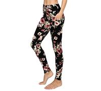 ALWAYS Pockets Yoga Pants Leggings for Women - Buttery Soft Stretch High Waisted Active Workout Gym Athletic Leggings, Bsl1870 / 1882bk, M