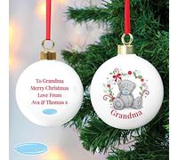 Always Present Personalised Me To You 'For Nan, Grandma, Mum' Christmas Bauble