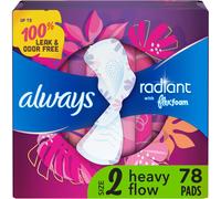 Always Radiant Feminine Pads for Women