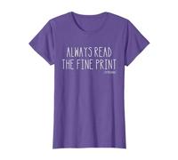 Always Read the Fine Print I'm Pregnant Pregnancy T-Shirt