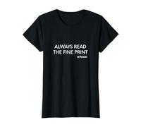 Always Read the Fine Print I'm Pregnant Women T-Shirt