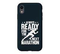 Always Ready For The Next Marathon Runner Running Case for iPhone XR