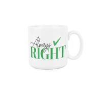 Always Right Mug - Novelty Joke Gift Mug for Someone Who Always Knows Everything - Tea/Coffee Ceramic Drinks Cup Present