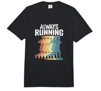 Always Running Retro Runner Silhouette Comfort Colors Adult Heavyweight T-Shirt
