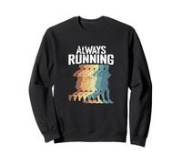 Always Running Retro Runner Silhouette Sweatshirt