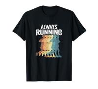 Always Running Retro Runner Silhouette T-Shirt
