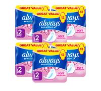 Always Sensitive Long Ultra Sanitary Towels With Wings Size 2 12 Pads 12 Pad