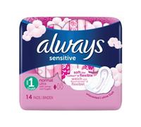 Always Sensitive Ultra Pads with Wings Normal 14 Pack