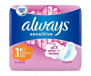 Always Sensitive Ultra Normal Plus Pads with Wings 10pcs