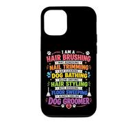 Always Smiling Dog Groomer Life Case for iPhone 12/12 Pro