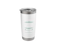 Always Smiling Retired Forensic Scientist Stainless Steel Insulated Tumbler