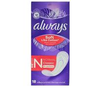 Always Soft Like Cotton Normal Panty Liners 18