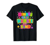 Always Stay Humble and Kind Value Graphic T-Shirt, Men, Black, L