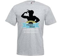 Always Sunny TV Comedy Fight Milk for Bodyguards Gym Novelty Men T Shirt Xmas Grey Grey