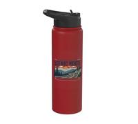 Always Take The Scenic Route Blue Ridge Parkway Stainless Steel Insulated Water Bottle