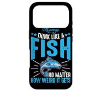 Always Think Like A Fish For Angler And Fisherman Case for iPhone 17 Pro