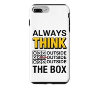Always Think Outside the Box Illustration Graphic Designs Case for iPhone 7 Plus/8 Plus