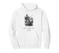 Always Thinking About Fishing (Funny Fisherman Statement) Pullover Hoodie