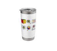 Always Thinking About Solving Speed Cubes Stainless Steel Insulated Tumbler