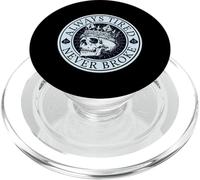 Always Tired Not Broke Skull Grind Hustle Crown PopSockets PopGrip for MagSafe