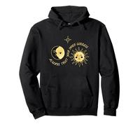 Always Trust Your Inner Goddess Celestial Sun & Moon Pullover Hoodie